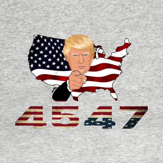 45 47 Trump 2024 by 29 hour design